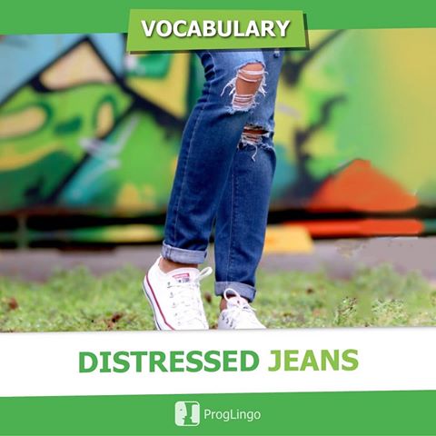 Distressed Jeans